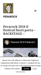 Mobile Screenshot of perarock.it